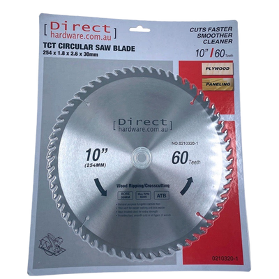 Drop / Mitre Saw Blades - 254mm - 60T