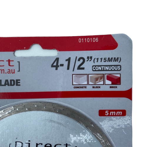 Grinder Blades - 115mm Masonry Diamond (Continuous)