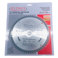 Circular Saw Blades - 210mm - 60T Teeth