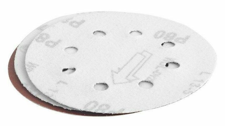 125mm Mixed Orbital Sanding Disc - 100 Pieces