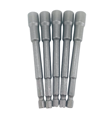 8mm 100mm Long Hex Socket - 5 Pieces