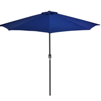 Half Size Compact Garden Umbrella (Blue)