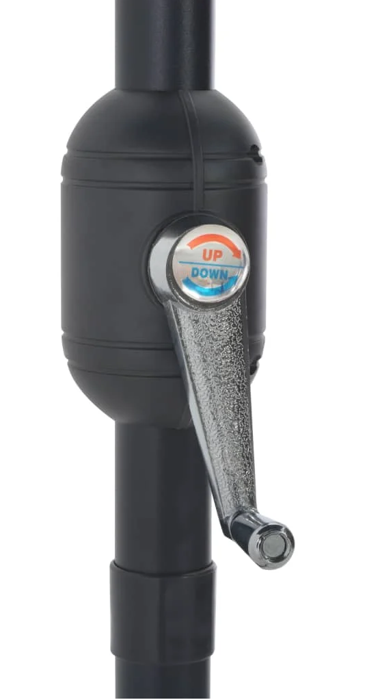 Half Size Compact Garden Umbrella (Black)