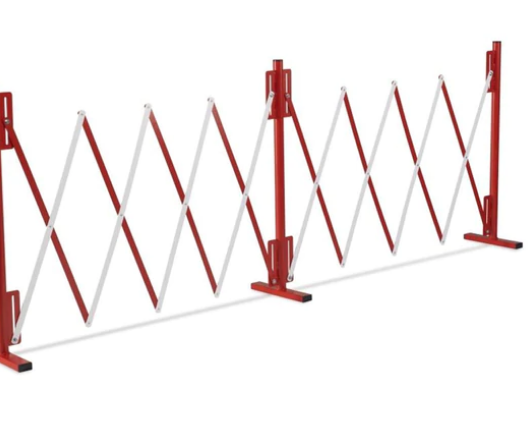 4 Meter Expandable Safety Barrier Expanding / Retractable Warehouse / Crowd Contol
