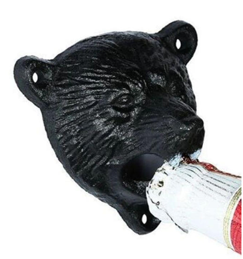 Bear Head Bottle Opener