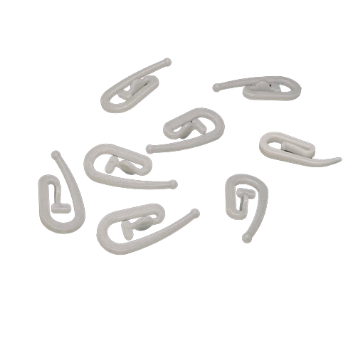 Blind Parts - Nylon Pulley Curtain Gather Hooks (Pack of 100)