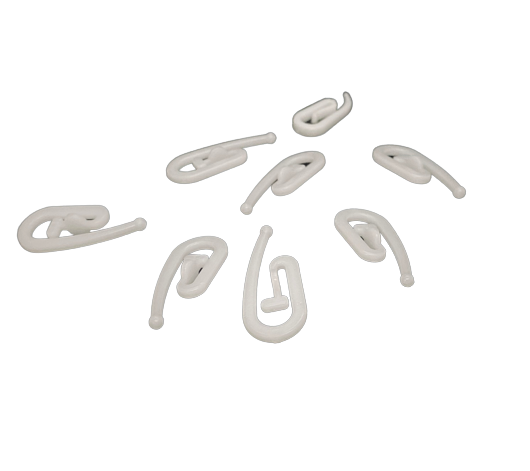 Blind Parts - Nylon Pulley Curtain Gather Hooks (Pack of 100)