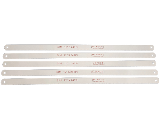 Hacksaw Blades - 300mm / 24TPI (Packs of 5)