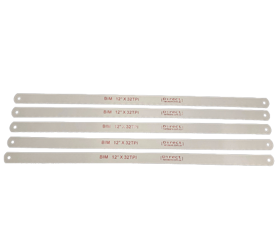 Hacksaw Blades - 300mm / 32TPI (Packs of 5)