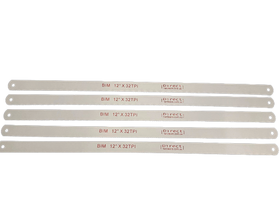 Hacksaw Blades - 300mm / 32TPI (Packs of 5)