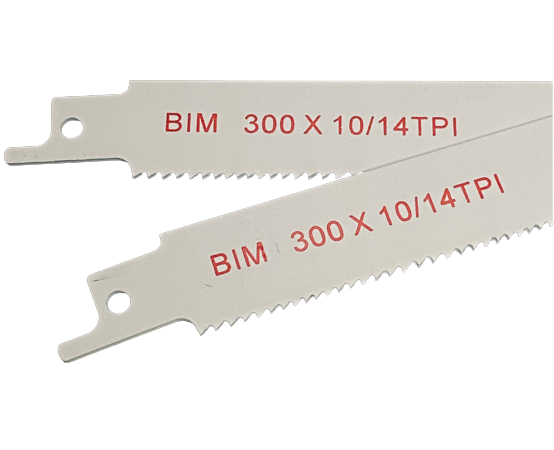 Reciprocating Saw Blades - 300mm / 10-14TPI (Packs of 5)