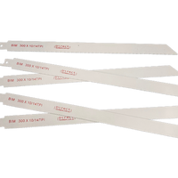 Reciprocating Saw Blades - 300mm / 10-14TPI (Packs of 5)