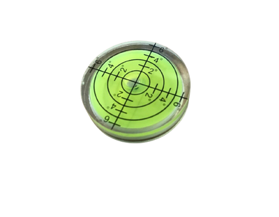 32 x 7mm  Green Bullseye Spirit Level