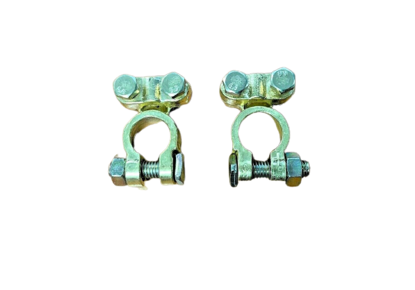 Heavy Duty Battery Terminals Clamp Dual Connector
