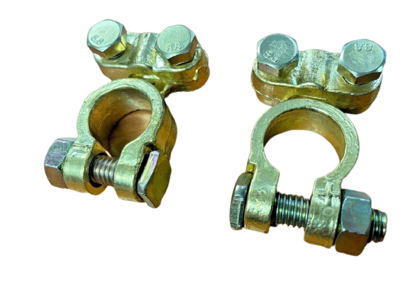 Heavy Duty Battery Terminals Clamp Dual Connector