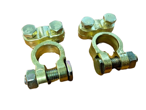 Heavy Duty Battery Terminals Clamp Dual Connector