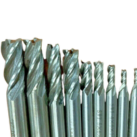 10 Piece 4 Flute Milling Drill Bit