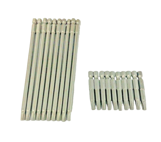 T25 TORX Driver Bits (Packs of 10)