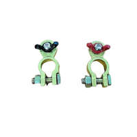 MATSON Positive & Negative Brass Wingnut Battery Terminals
