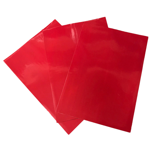 Red Film Magnet Sheets - A4 x 0.4mm