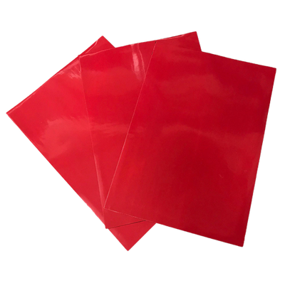 Red Film Magnet Sheets - A4 x 0.4mm