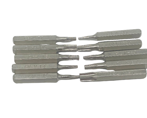 10 Piece Mini Torx Bit Set