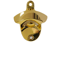 Gold Stainless Steel Wall Mounted Bottle Opener