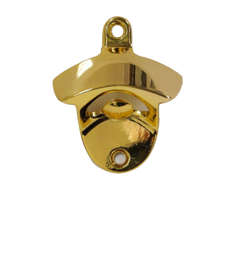 Gold Stainless Steel Wall Mounted Bottle Opener