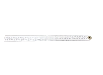 1m Meter Metric Folding Ruler Plastic Carpenters