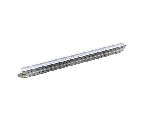 1m Meter Metric Folding Ruler Plastic Carpenters