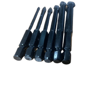 6 Piece Titanium Tile Glass Drill Bit Tungsten Carbide Cross