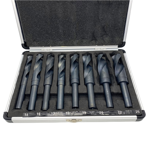 8 Piece Reduced 1/2" Shank Drill Bit Set