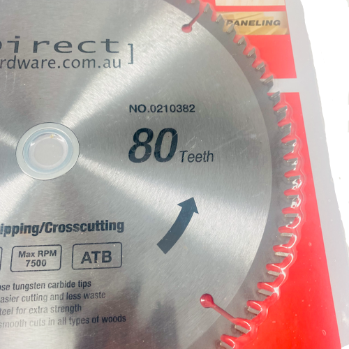 Circular Saw Blades - 210mm - 80T Teeth