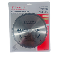 Circular Saw Blades - 210mm - 80T Teeth