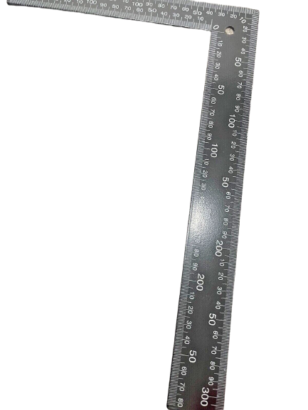 300 x 200mm Carpenters Square 12" x 8" Measure